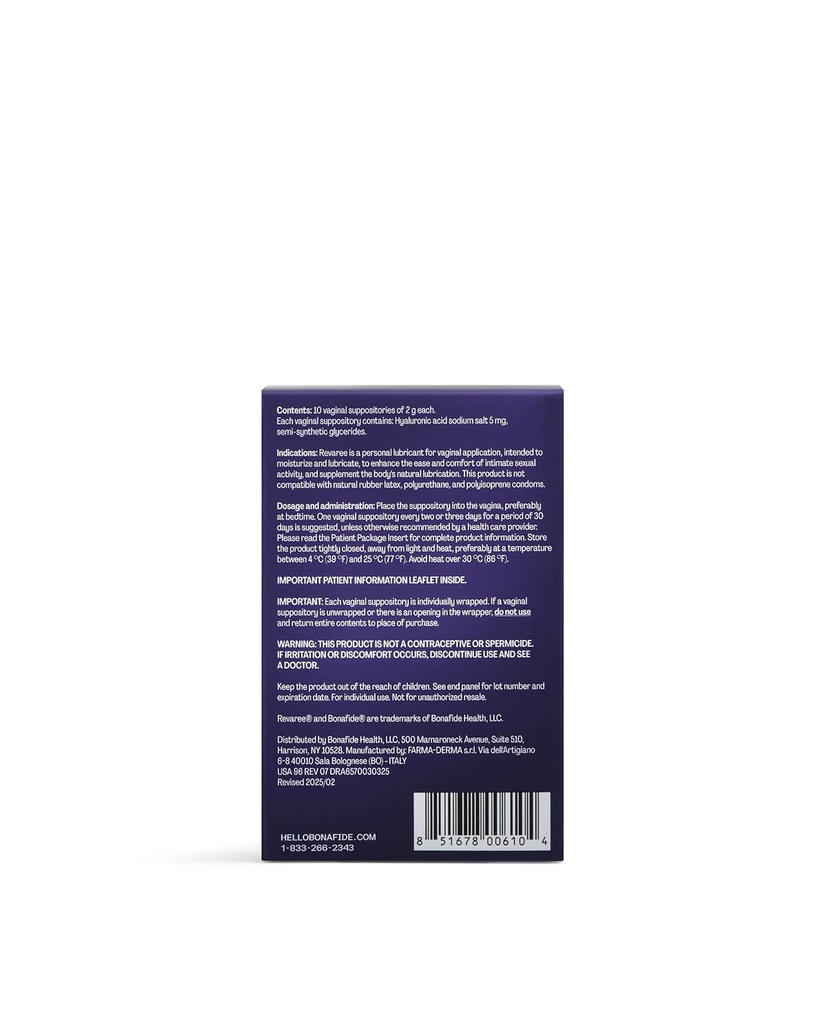 Vaginal dryness relief